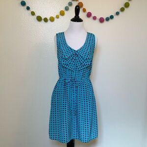🆕 BeBop Light Blue Heart Print Dress - Size Medium